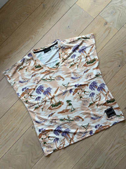 MMA - Femme Aloha French Sleeve Running Tee