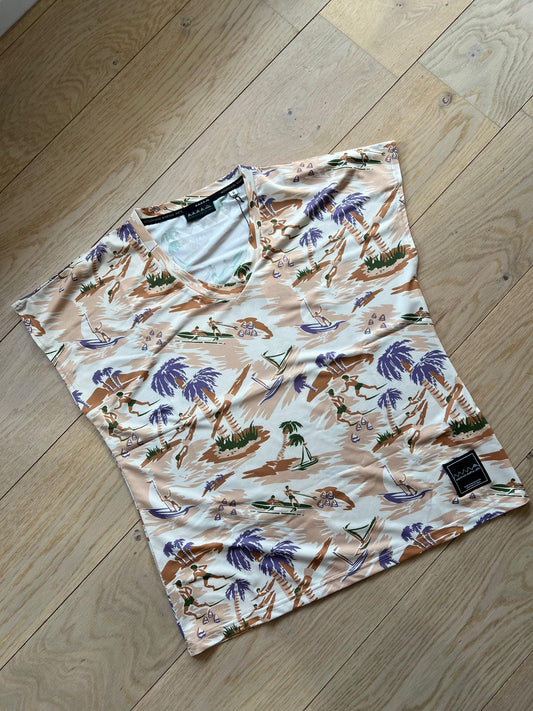 MMA - Femme Aloha French Sleeve Running Tee