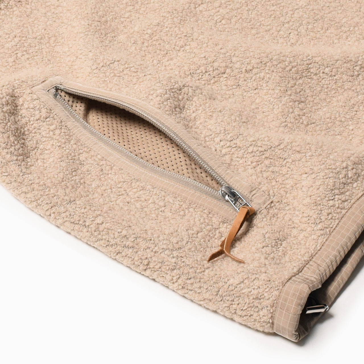 MMA CALAMAI Pull en laine recyclée « SAMMARTINO » (Ivoire)