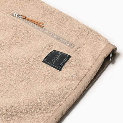 MMA CALAMAI Pull en laine recyclée « SAMMARTINO » (Ivoire)