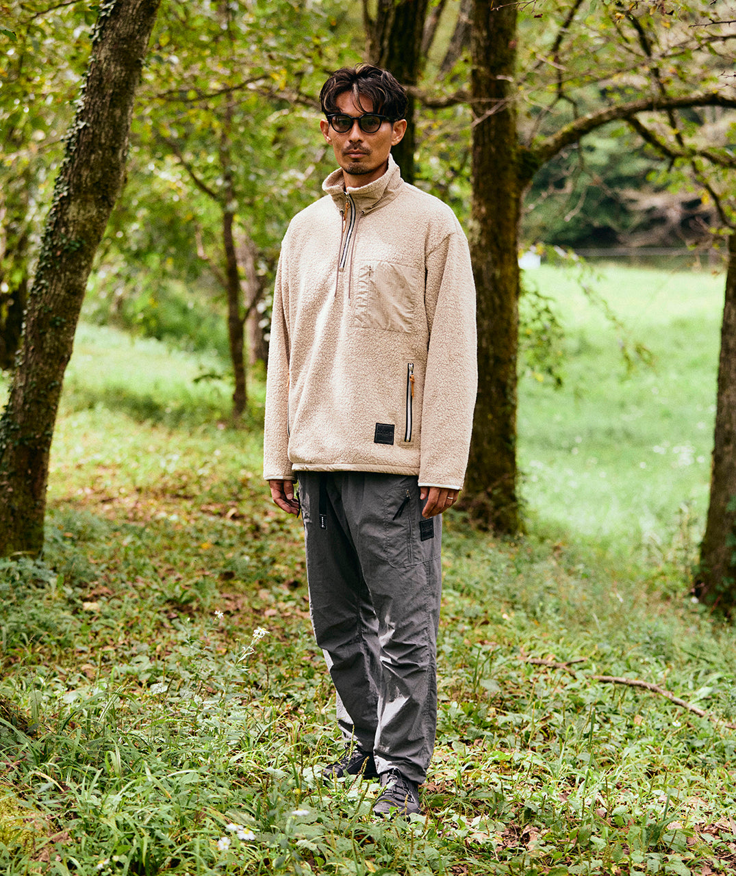 MMA CALAMAI Pull en laine recyclée « SAMMARTINO » (Ivoire)