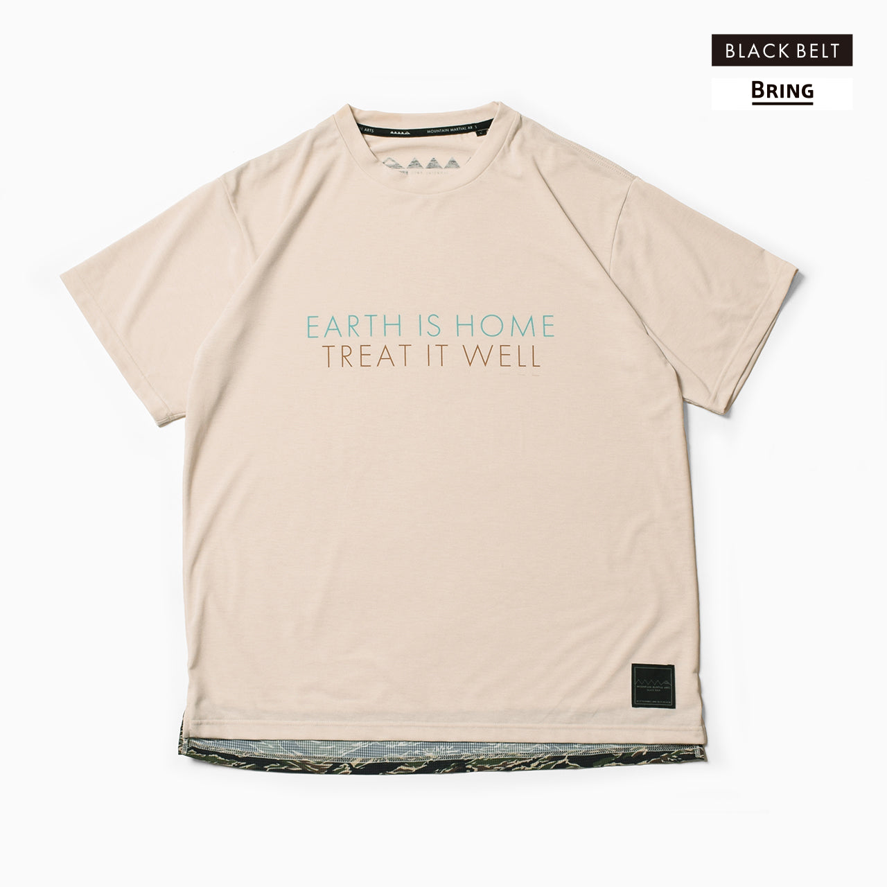 MMABB BRING Mission Tee “MACHINE”（Beige)