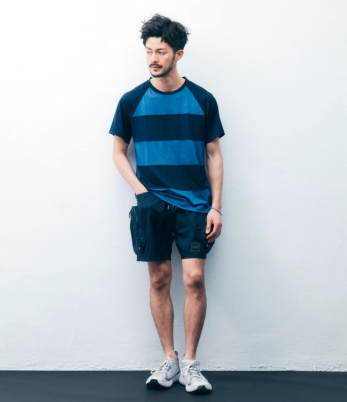 Mountain Martial Arts (MMA) - Reda Border Wool Tee “JEROME” (Noir)