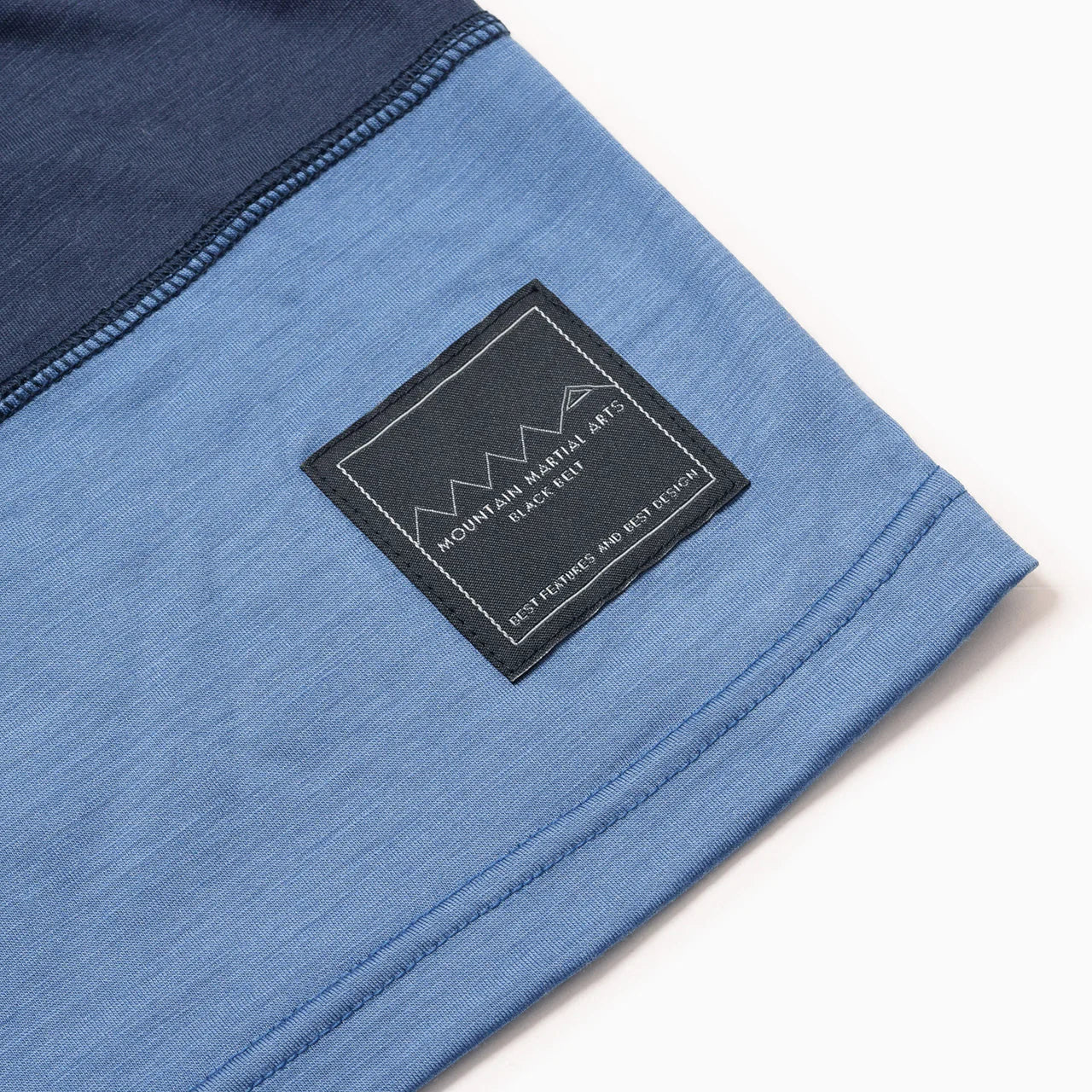 Mountain Martial Arts (MMA) - Reda Border Wool Tee “JEROME” (Bleu marine)