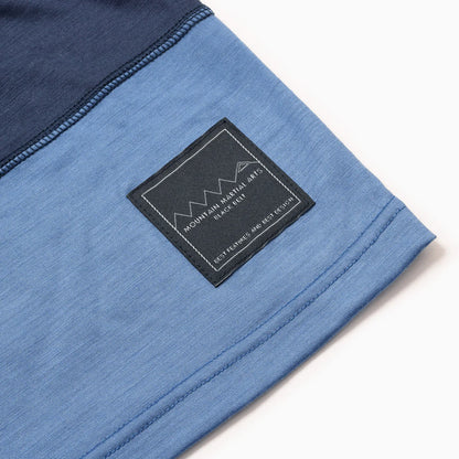 Mountain Martial Arts (MMA) - Reda Border Wool Tee “JEROME” (Bleu marine)