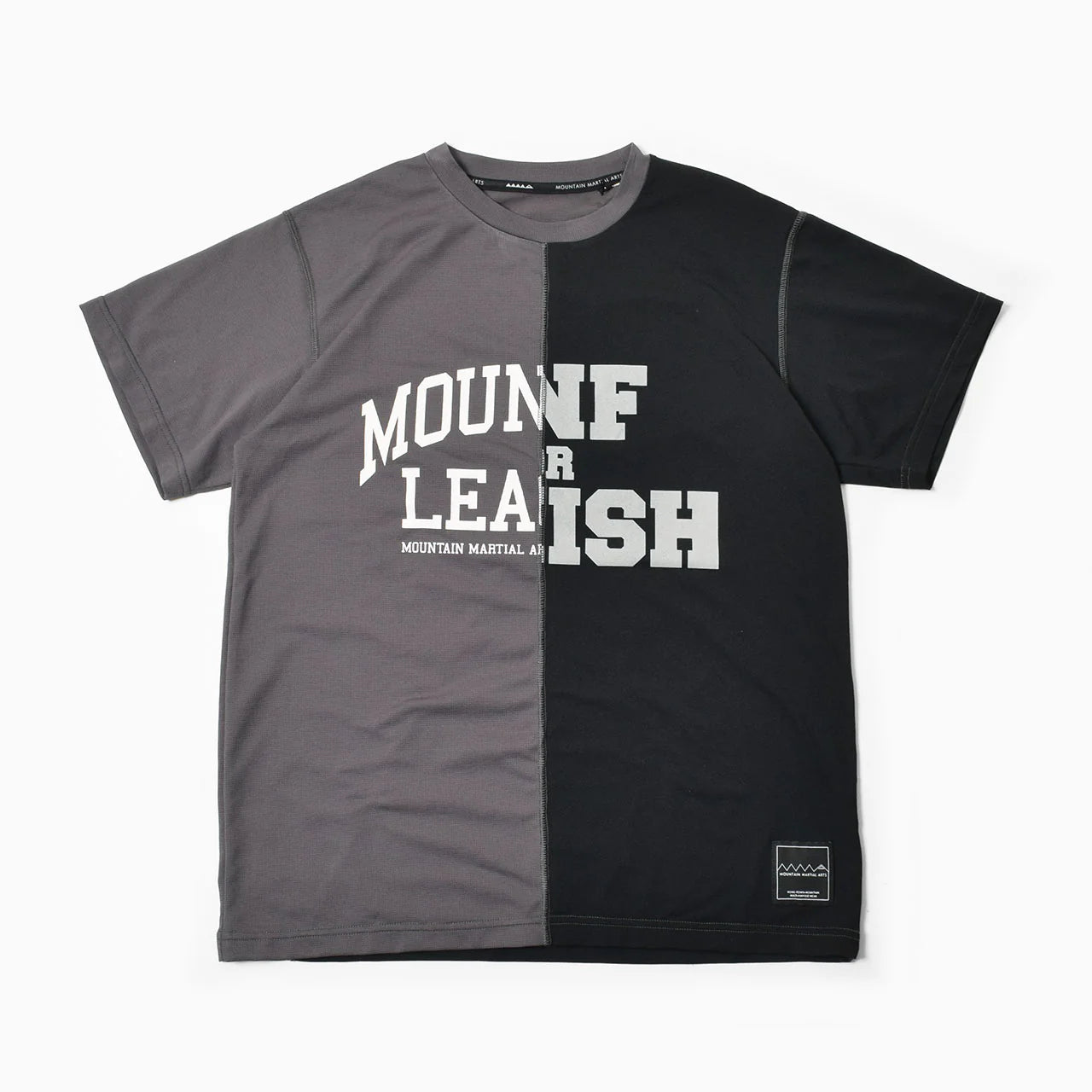Mountain Martial Arts (MMA) - FRANKEN Run Tee (Charbon de bois)