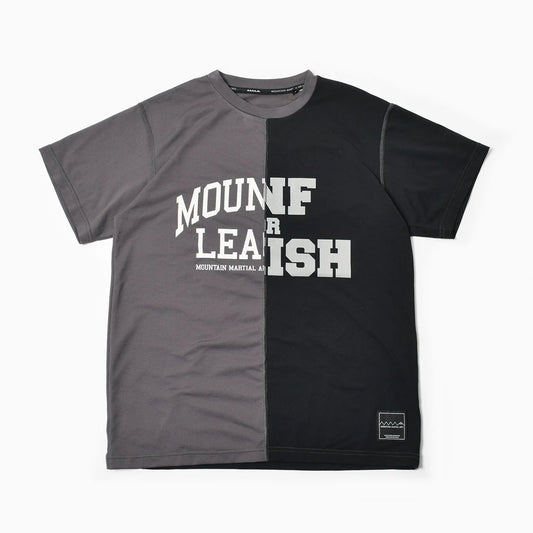 Mountain Martial Arts (MMA) - FRANKEN Run Tee (Charbon de bois)
