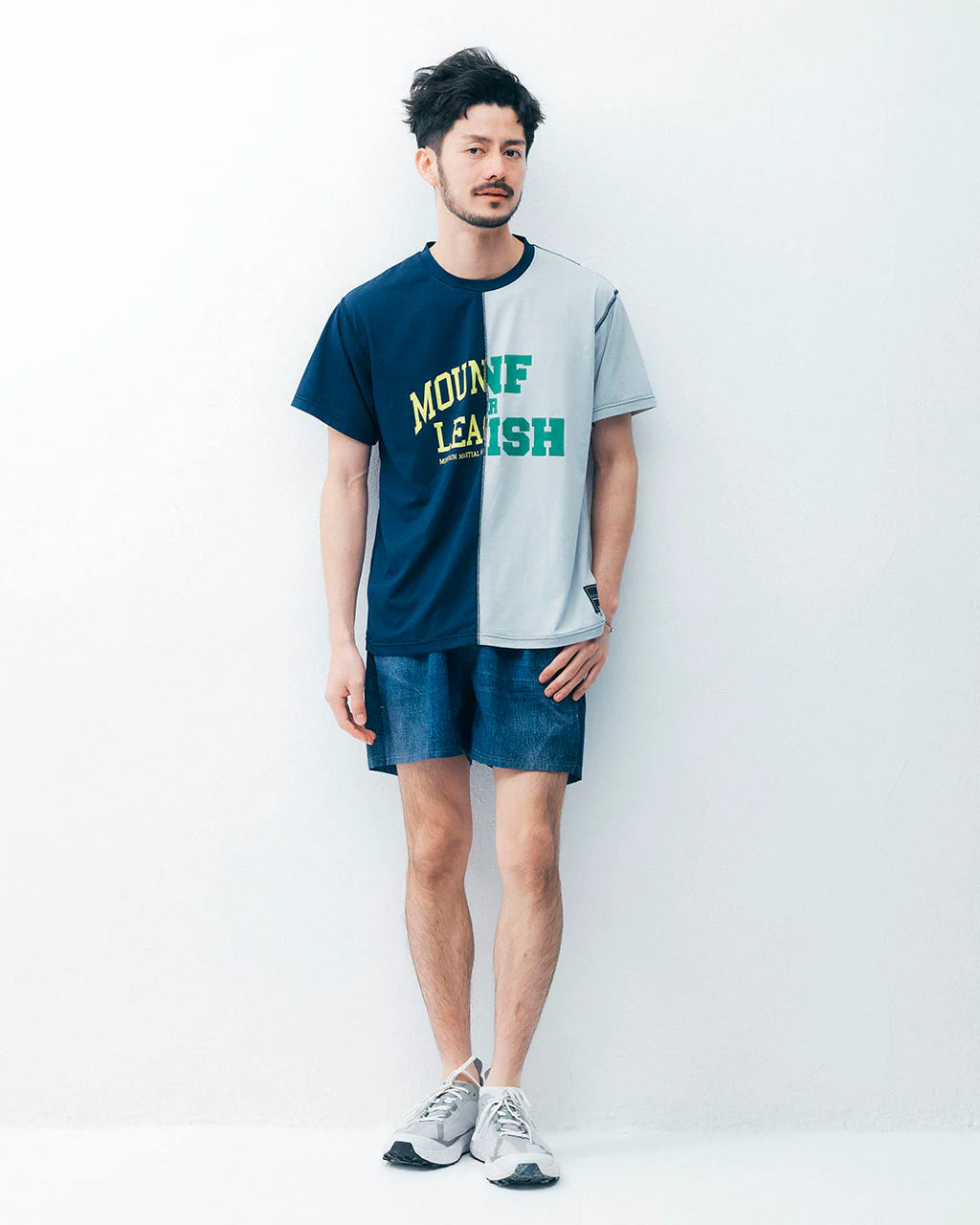 Mountain Martial Arts (MMA) - FRANKEN Run Tee (Bleu marine)