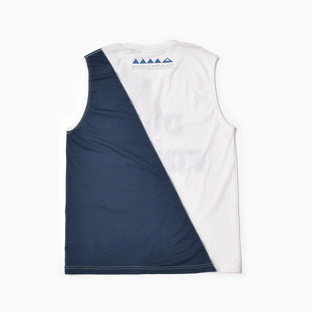 Mountain Martial Arts (MMA) - FRANKEN Run Sleeve-less (Blanc)