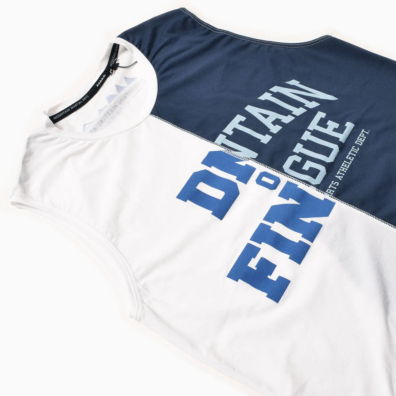 Mountain Martial Arts (MMA) - FRANKEN Run Sleeve-less (Blanc)