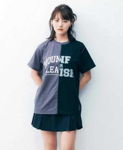 Mountain Martial Arts (MMA) - FRANKEN Run Tee (Charbon de bois)
