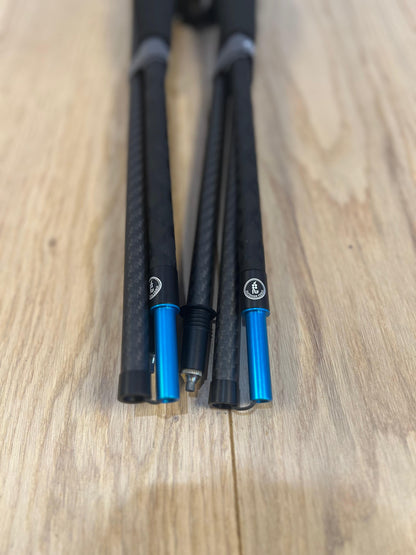 Bâtons Z-Poles Ultra-légers en Carbone - Fait Main (Édition Limitée)