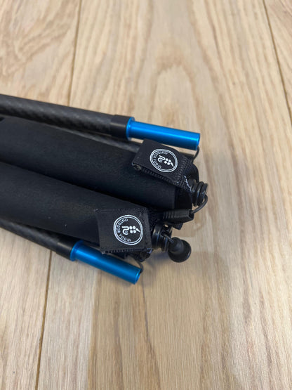 Bâtons Z-Poles Ultra-légers en Carbone - Fait Main (Édition Limitée)