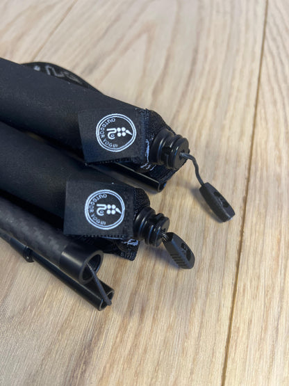 Bâtons Z-Poles Ultra-légers en Carbone - Fait Main (Édition Limitée)