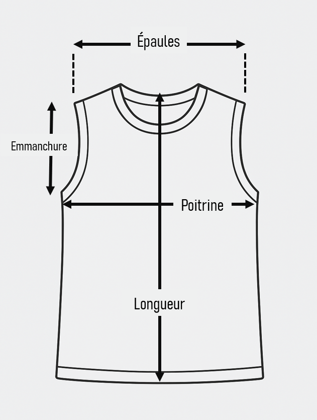 MMA - Homme POLARTEC Border Sleeveless Running Tee