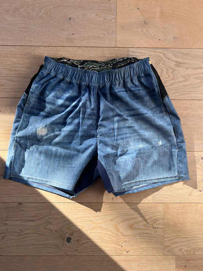 MMA - Denim Racing Run Shorts V3