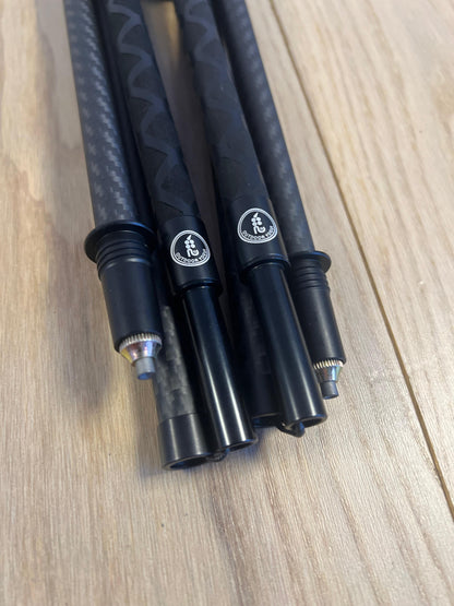 Bâtons Z-Poles Ultra-légers en Carbone - Fait Main (Édition Limitée)